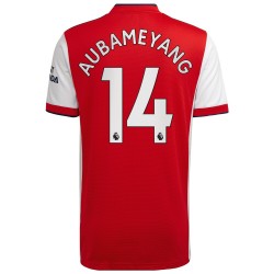 Nogometni Dresovi Arsenal Pierre-Emerick Aubameyang 14 Domaći dres 2021-2022 Kratkih Rukava