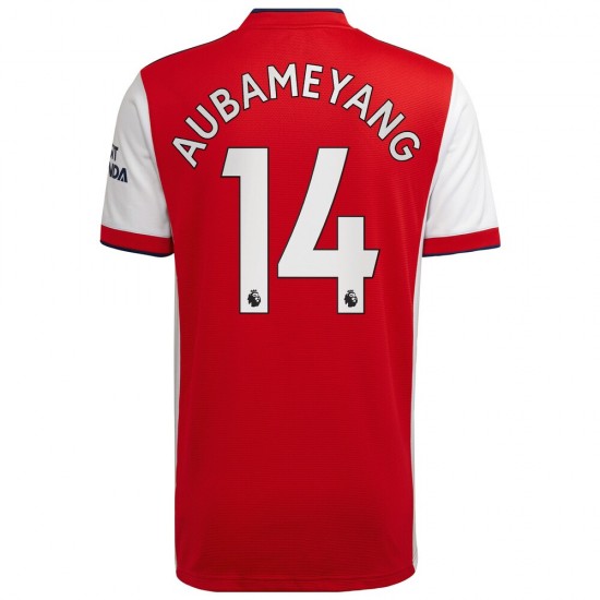 Nogometni Dresovi Arsenal Pierre-Emerick Aubameyang 14 Domaći dres 2021-2022 Kratkih Rukava