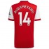 Nogometni Dresovi Arsenal Pierre-Emerick Aubameyang 14 Domaći dres 2021-2022 Kratkih Rukava