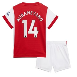 Nogometni Dresovi Arsenal Pierre-Emerick Aubameyang 14 Dječji Domaći dres 2021-2022 Kratkih Rukava