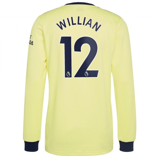 Nogometni Dresovi Arsenal Willian 12 Gostujući dres 2021-2022 Dugi Rukav