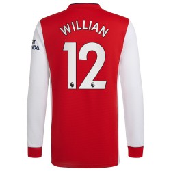 Nogometni Dresovi Arsenal Willian 12 Domaći dres 2021-2022 Dugi Rukav