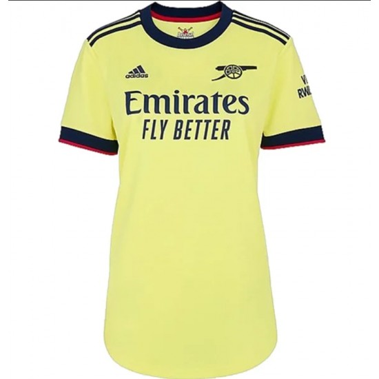 Nogometni Dresovi Arsenal Ženski Gostujući dres 2021-2022 Kratkih Rukava