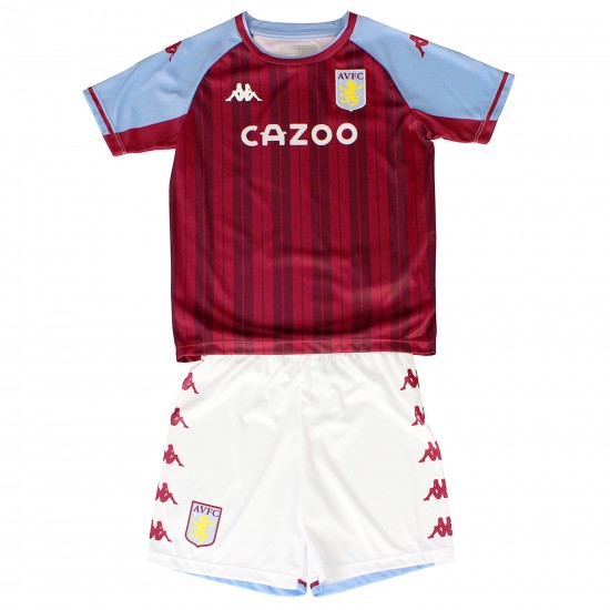 Nogometni Dresovi Aston Villa Dječji Domaći dres 2021-2022 Kratkih Rukava
