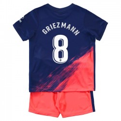 Nogometni Dresovi Atlético Madrid Antoine Griezmann 8 Dječji Gostujući dres 2021-2022 Kratkih Rukava