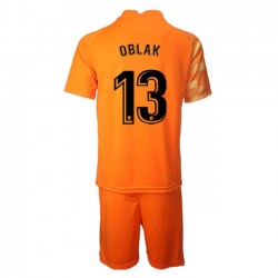 Nogometni Dresovi Atlético Madrid Vratar Jan Oblak 13 Dječji Domaći dres 2021-2022 Kratkih Rukava