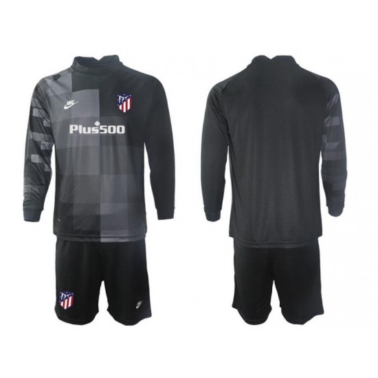 Nogometni Dresovi Atlético Madrid Vratar Dječji Gostujući dres 2021-2022 Dugi Rukav