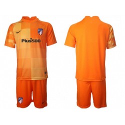 Nogometni Dresovi Atlético Madrid Vratar Dječji Domaći dres 2021-2022 Kratkih Rukava