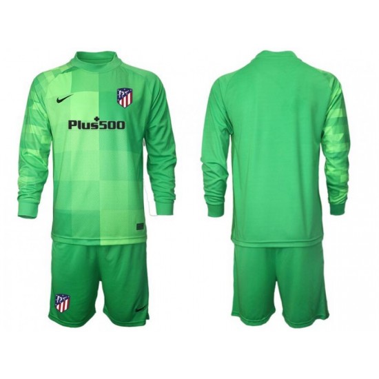 Nogometni Dresovi Atlético Madrid Vratar Dječji Treći dres 2021-2022 Dugi Rukav