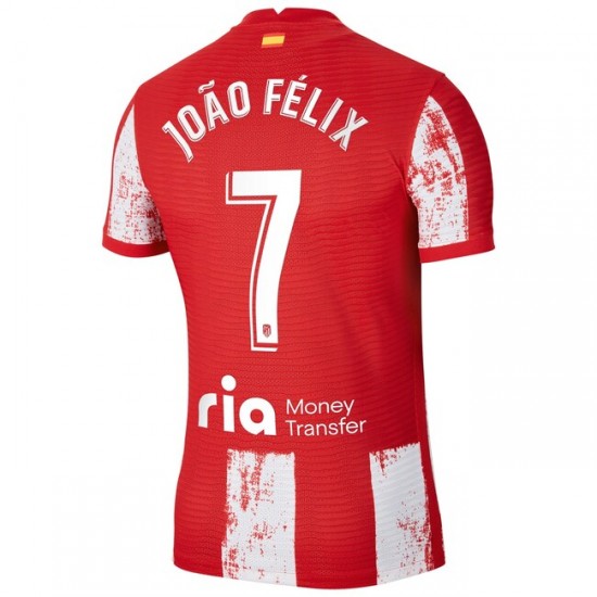 Nogometni Dresovi Atlético Madrid Joao Felix 7 Domaći dres 2021-2022 Kratkih Rukava