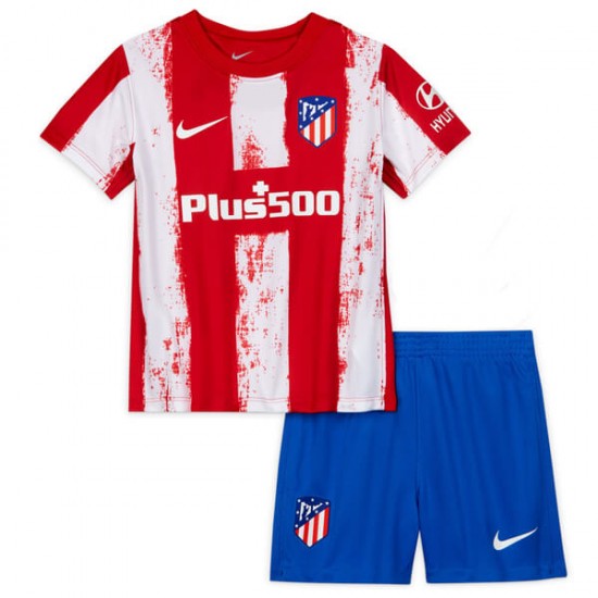 Nogometni Dresovi Atlético Madrid Dječji Domaći dres 2021-2022 Kratkih Rukava