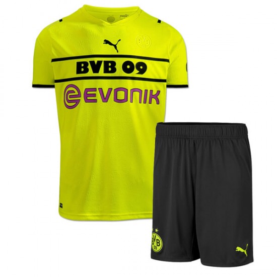 Nogometni Dresovi Borussia Dortmund Dječji Treći dres 2021-2022 Kratkih Rukava