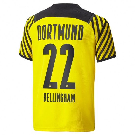 Nogometni Dresovi Borussia Dortmund Jude Bellingham 22 Domaći dres 2021-2022 Kratkih Rukava