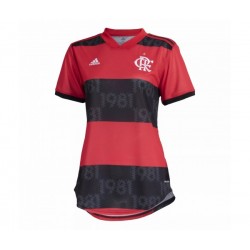 Nogometni Dresovi CR Flamengo Ženski Domaći dres 2021-2022 Kratkih Rukava