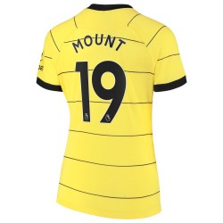 Nogometni Dresovi Chelsea Mason Mount 19 Ženski Gostujući dres 2021-2022 Kratkih Rukava