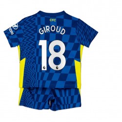Nogometni Dresovi Chelsea Olivier Giroud 18 Dječji Domaći dres 2021-2022 Kratkih Rukava