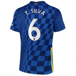 Nogometni Dresovi Chelsea T. Silva 6 Domaći dres 2021-2022 Kratkih Rukava