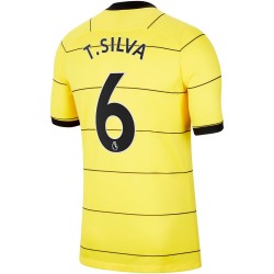Nogometni Dresovi Chelsea Thiago Silva 6 Gostujući dres 2021-2022 Kratkih Rukava
