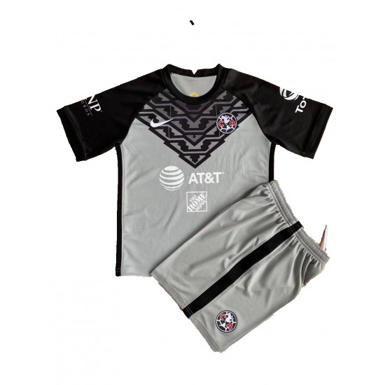 Nogometni Dresovi Club América Vratar Dječji Domaći dres 2021-2022 Kratkih Rukava