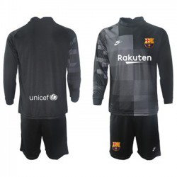 Nogometni Dresovi FC Barcelona Vratar Dječji Gostujući dres 2021-2022 Dugi Rukav