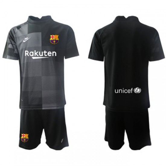 Nogometni Dresovi FC Barcelona Vratar Dječji Gostujući dres 2021-2022 Kratkih Rukava