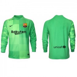 Nogometni Dresovi FC Barcelona Vratar Treći dres 2021-2022 Dugi Rukav