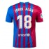 Nogometni Dresovi FC Barcelona Jordi Alba 18 Domaći dres 2021-2022 Kratkih Rukava