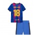 Nogometni Dresovi FC Barcelona Jordi Alba 18 Dječji Treći dres 2021-2022 Kratkih Rukava