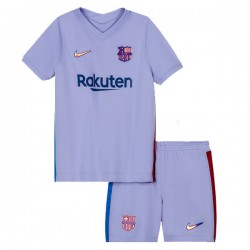 Nogometni Dresovi FC Barcelona Dječji Gostujući dres 2021-2022 Kratkih Rukava