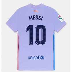 Nogometni Dresovi FC Barcelona Lionel Messi 10 Gostujući dres 2021-2022 Kratkih Rukava
