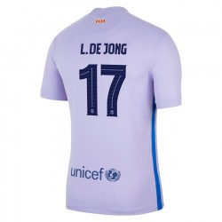 Nogometni Dresovi FC Barcelona Luke De Jong 17 Gostujući dres 2021-2022 Kratkih Rukava
