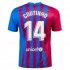 Nogometni Dresovi FC Barcelona Philippe Coutinho 14 Domaći dres 2021-2022 Kratkih Rukava