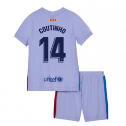 Nogometni Dresovi FC Barcelona Philippe Coutinho 14 Dječji Treći dres 2021-2022 Kratkih Rukava