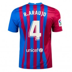 Nogometni Dresovi FC Barcelona Ronald Araujo 4 Domaći dres 2021-2022 Kratkih Rukava