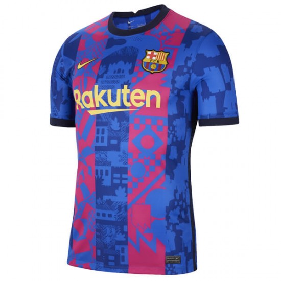 Nogometni Dresovi FC Barcelona Treći dres 2021-2022 Kratkih Rukava