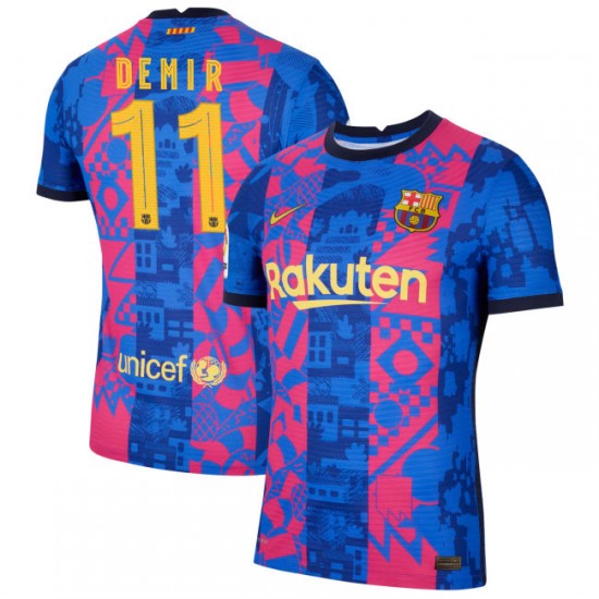 Nogometni Dresovi FC Barcelona Yusuf Demir 11 Treći dres 2021-2022 Kratkih Rukava