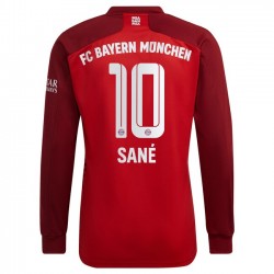Nogometni Dresovi FC Bayern München Leroy Sane 10 Domaći dres 2021-2022 Dugi Rukav
