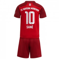 Nogometni Dresovi FC Bayern München Leroy Sane 10 Dječji Domaći dres 2021-2022 Kratkih Rukava