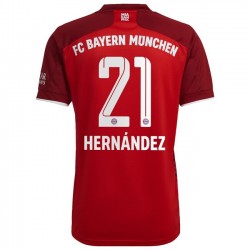 Nogometni Dresovi FC Bayern München Lucas Hernandez 21 Domaći dres 2021-2022 Kratkih Rukava