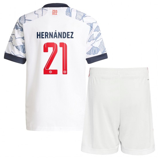 Nogometni Dresovi FC Bayern München Lucas Hernandez 21 Dječji Treći dres 2021-2022 Kratkih Rukava