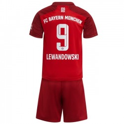 Nogometni Dresovi FC Bayern München Robert Lewandowski 9 Dječji Domaći dres 2021-2022 Kratkih Rukava