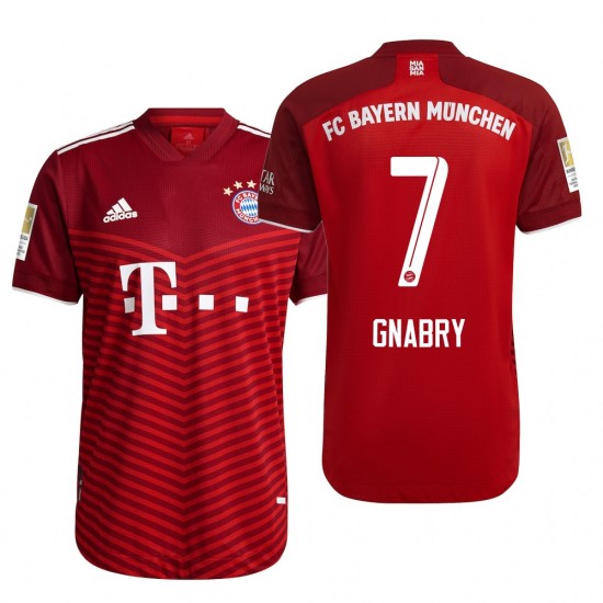 Nogometni Dresovi FC Bayern München Serge Gnabry 7 Domaći dres 2021-2022 Kratkih Rukava