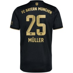 Nogometni Dresovi FC Bayern München Thomas Muller 25 Gostujući dres 2021-2022 Kratkih Rukava
