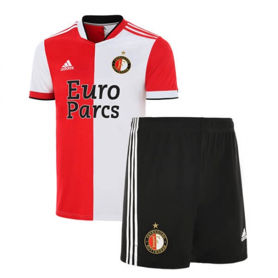 Nogometni Dresovi Feyenoord Rotterdam Dječji Domaći dres 2021-2022 Kratkih Rukava