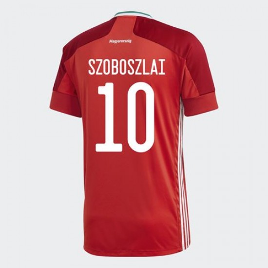 Nogometni Dresovi Mađarska Dominik Szoboszlai 10 Domaći dres Euro 2020 Kratkih Rukava
