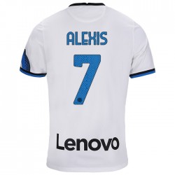 Nogometni Dresovi Inter Milan Alexis Sanchez 7 Gostujući dres 2021-2022 Kratkih Rukava