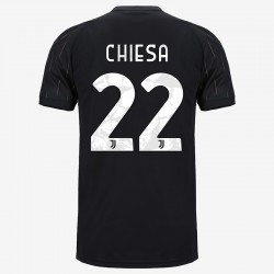Nogometni Dresovi Juventus Federico Chiesa 22 Gostujući dres 2021-2022 Kratkih Rukava