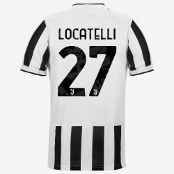Nogometni Dresovi Juventus Manuel Locatelli 27 Domaći dres 2021-2022 Kratkih Rukava