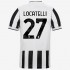Nogometni Dresovi Juventus Manuel Locatelli 27 Domaći dres 2021-2022 Kratkih Rukava