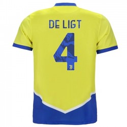 Nogometni Dresovi Juventus Matthijs de Ligt 4 Treći dres 2021-2022 Kratkih Rukava
